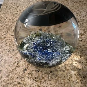 Caithness Glass Paperweight Rare Limited Edition SCOTLAND ANGEL FISH Mag…